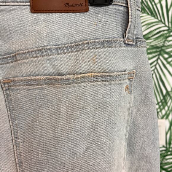 Madewell 9" Mid-Rise Skinny Crop Jeans in Coolmax® Denim Edition Size 30 - Picture 6 of 14